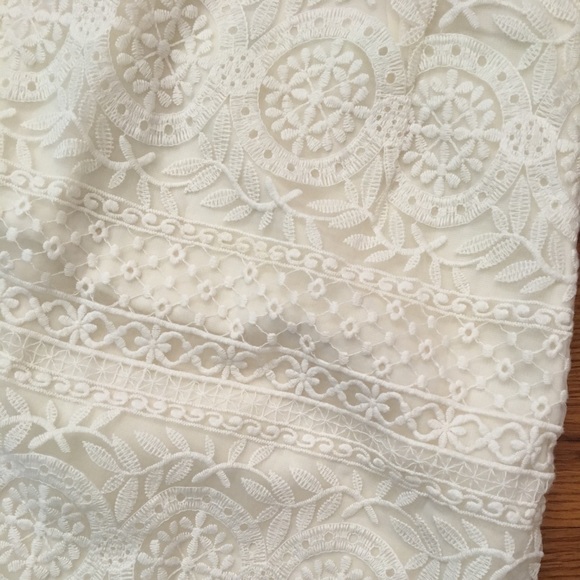 H&M Cream Lace Mini Skirt - Picture 4 of 5